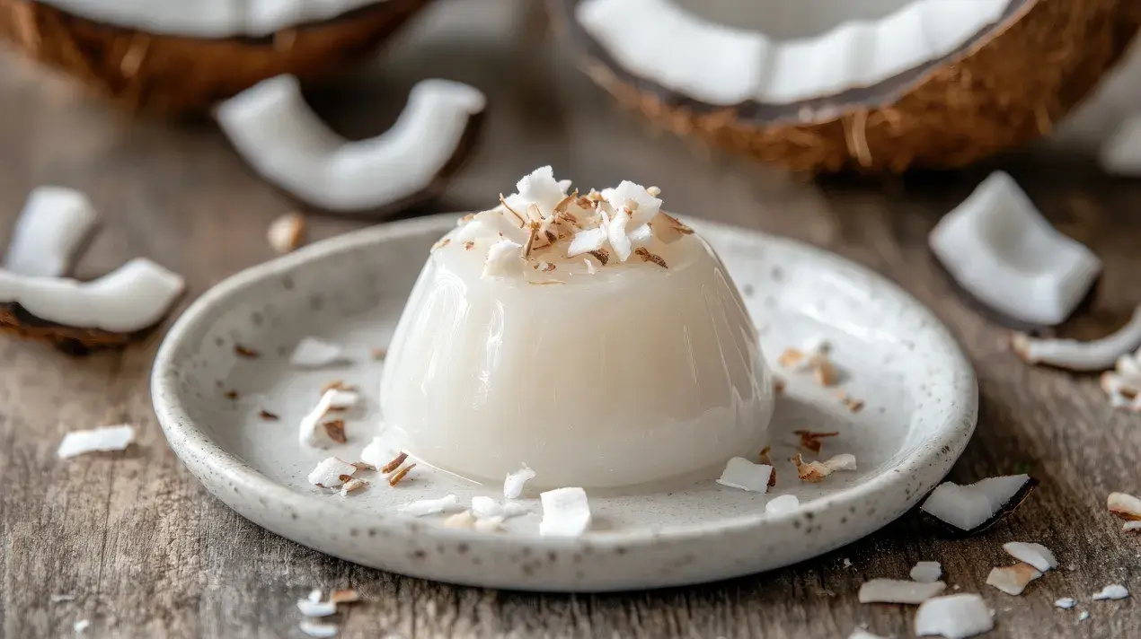 low carb coconut pudding