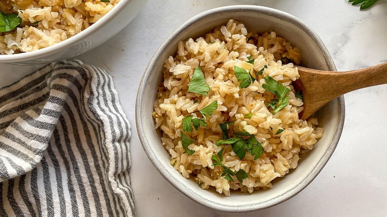 brown rice